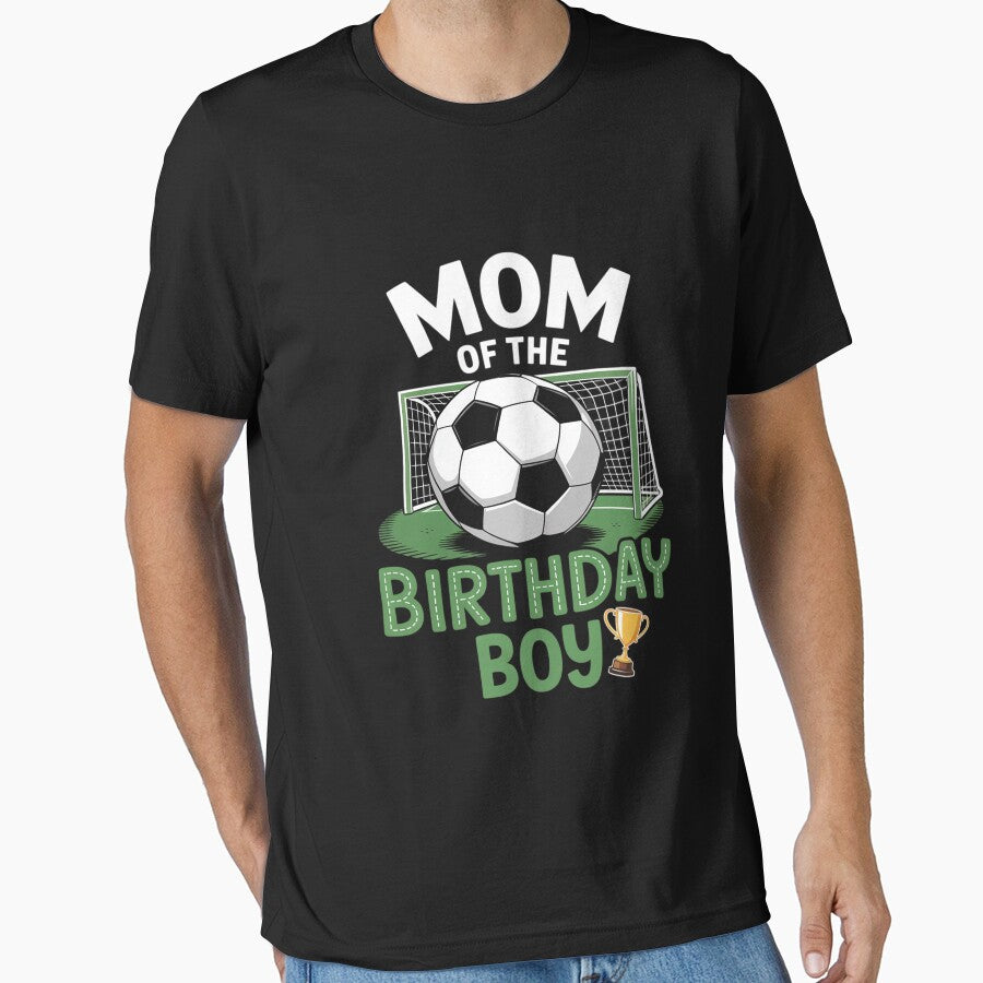 Soccer Mom Birthday Boy Party Soccer Family Matching by LapFemile