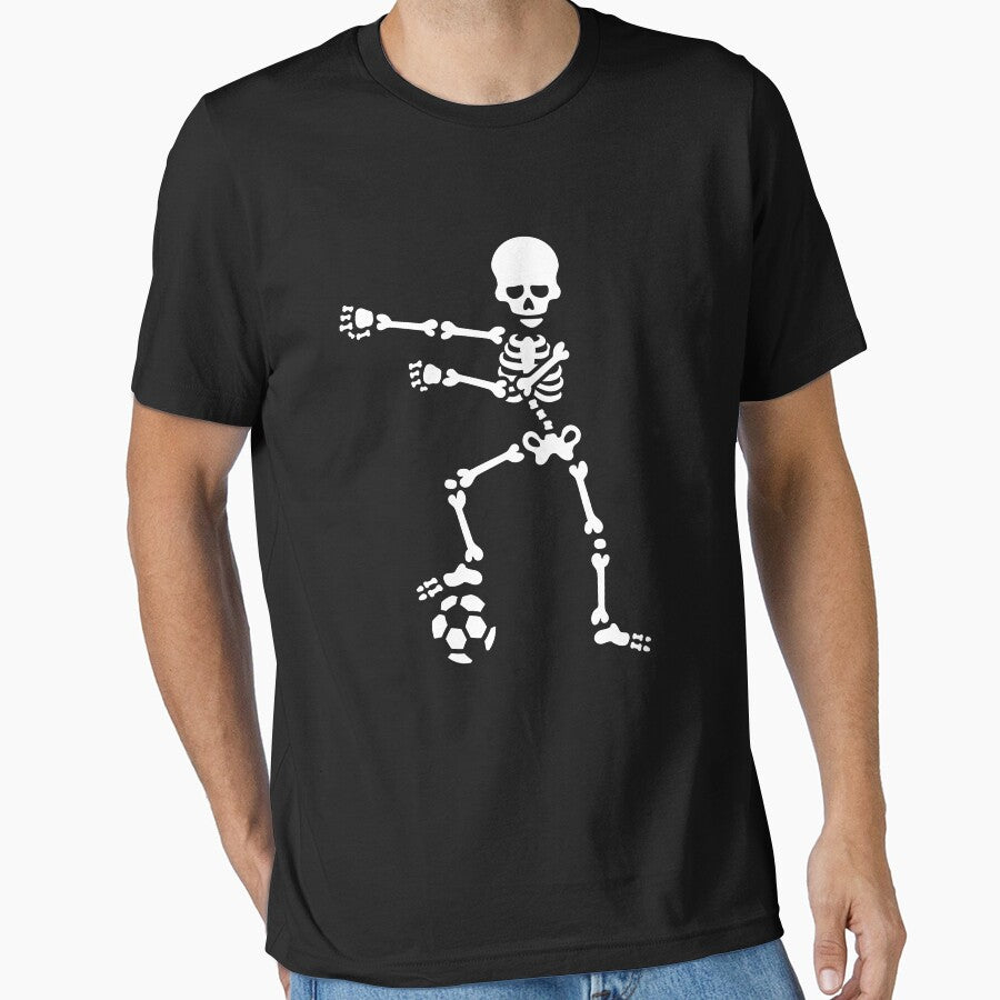 The floss dance, flossing skeleton soccer / football by LaundryFactory