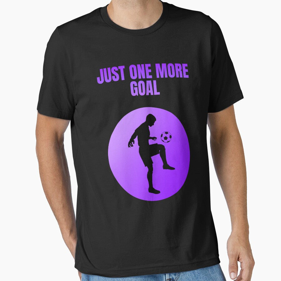 Just One More Goal Soccer Player by Artography Designs