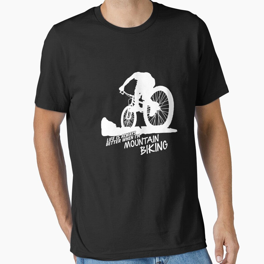 Life is better when i'm mountain biking by Christopher Taylor