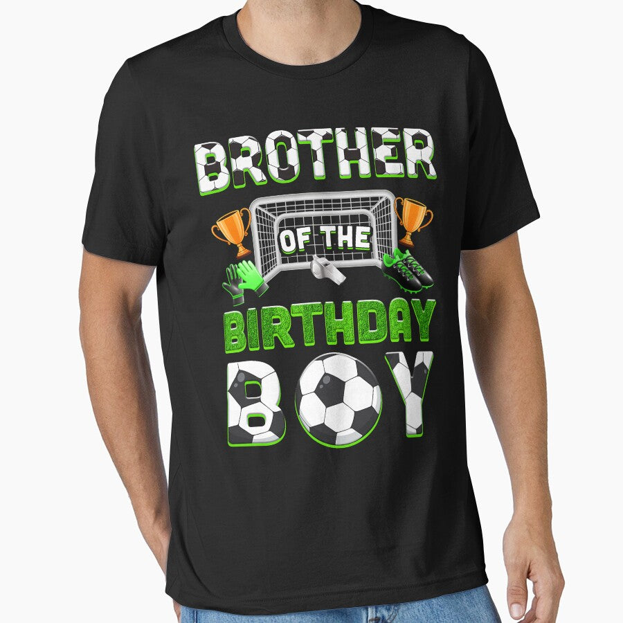 Brother Of The Birthday Boy Soccer Family Matching Party by FrankIsabel