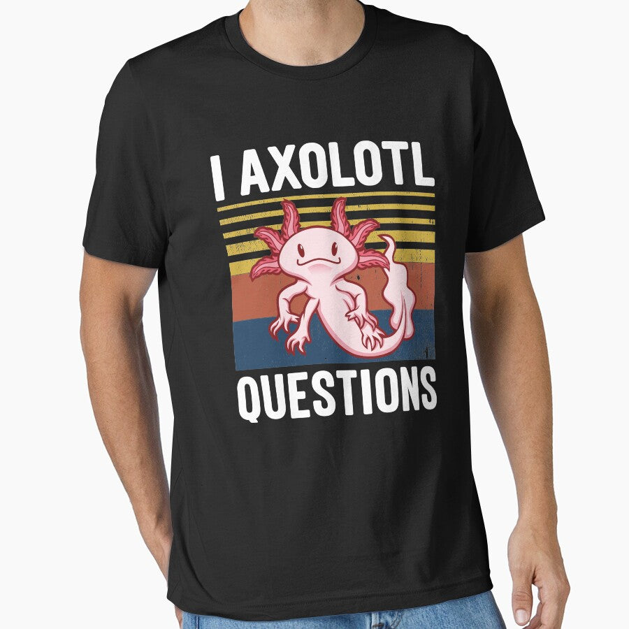 I Axolotl Questions Vintage Gift Idea by Tatus Brinal