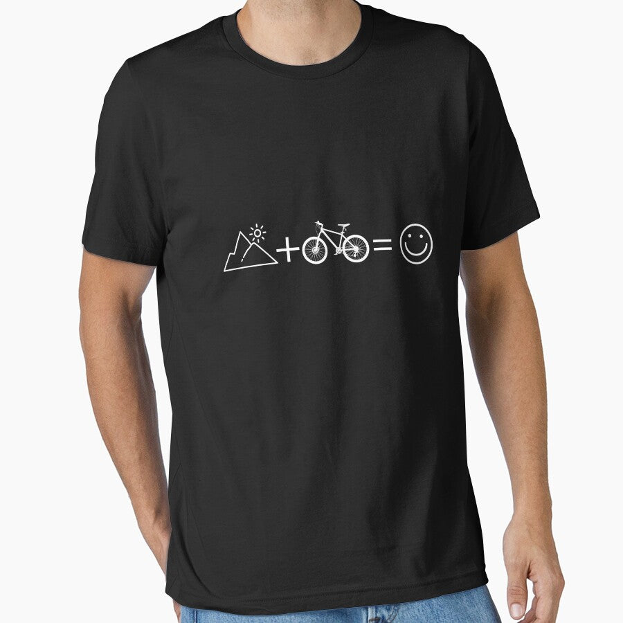 Mountain Biking Happy Face Symbols by kudostees