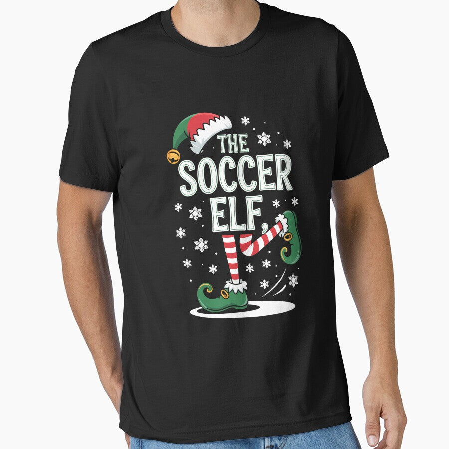 Family Soccer Christmas Elf Cute by Turbotine