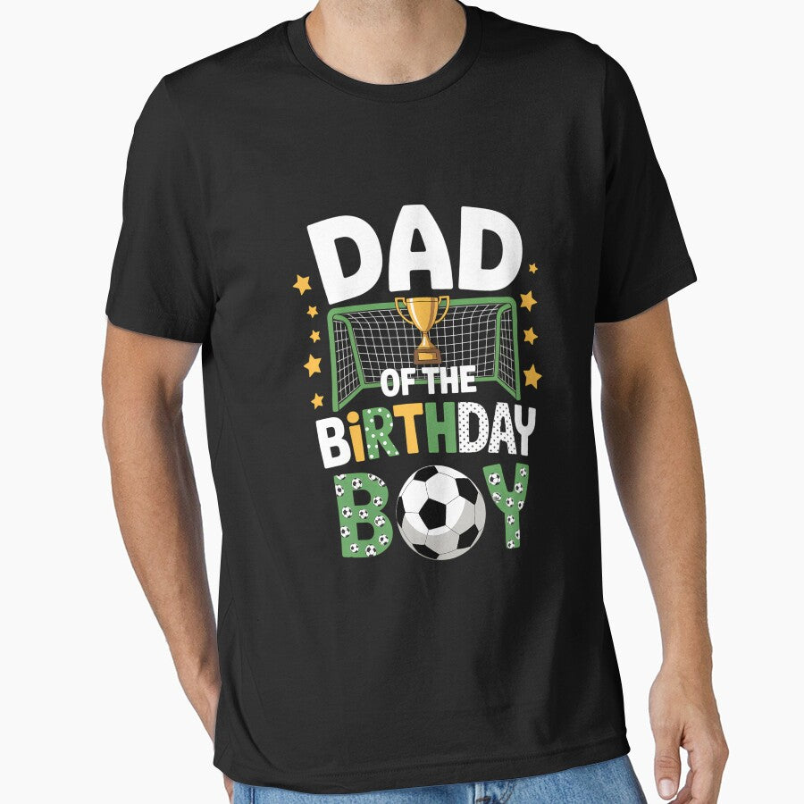 Soccer Dad Birthday Boy Party Soccer Family by Sunset4Bones