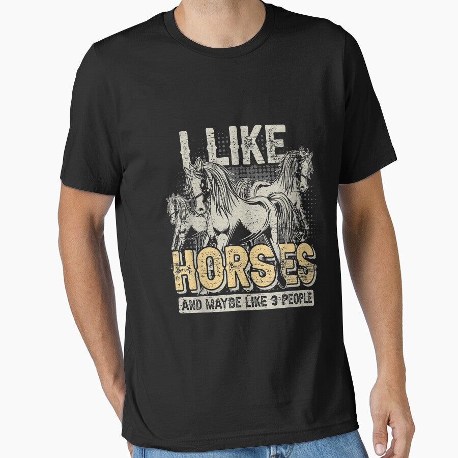 I Like Horses And Maybe Like 3 People Horse by doria7fjly
