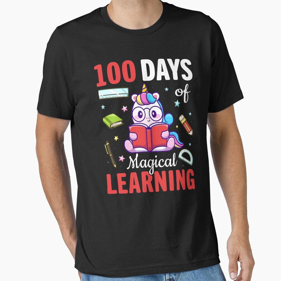 Cute 100 Days of Magical Learning School Unicorn Gifts by Best Designer