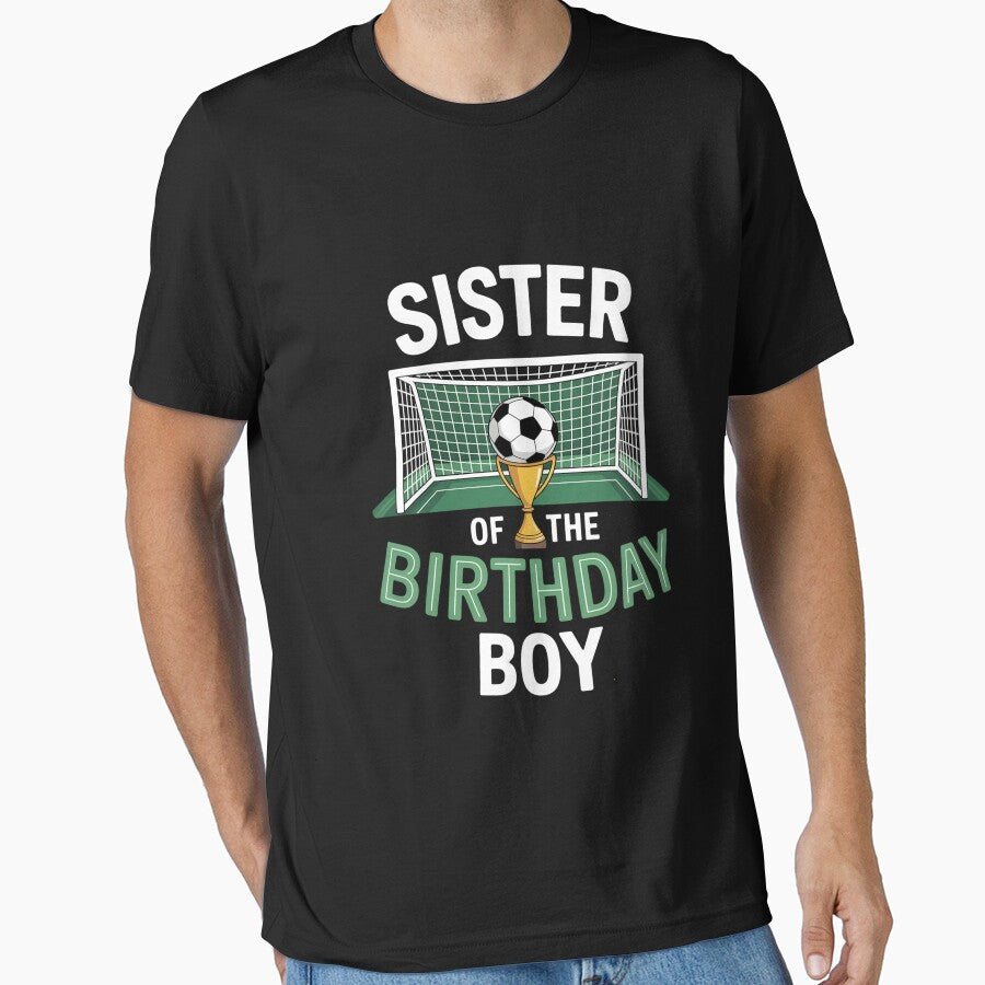 Soccer Sister Birthday Boy Party Soccer Family Matching by LapFemile