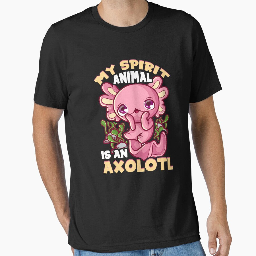 Cute & Funny My Spirit Animal Is An Axolotl Animal by perfectpresents