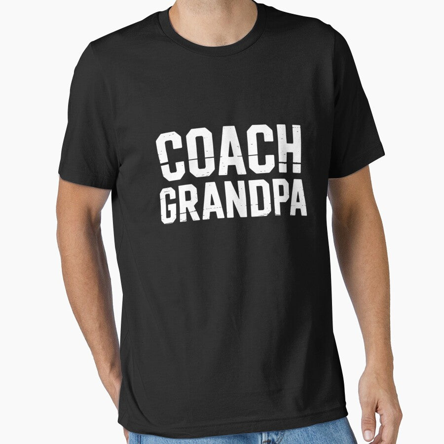 Mens Soccer Football Basketball Coach Grandpa Father's Day by LindseyKris