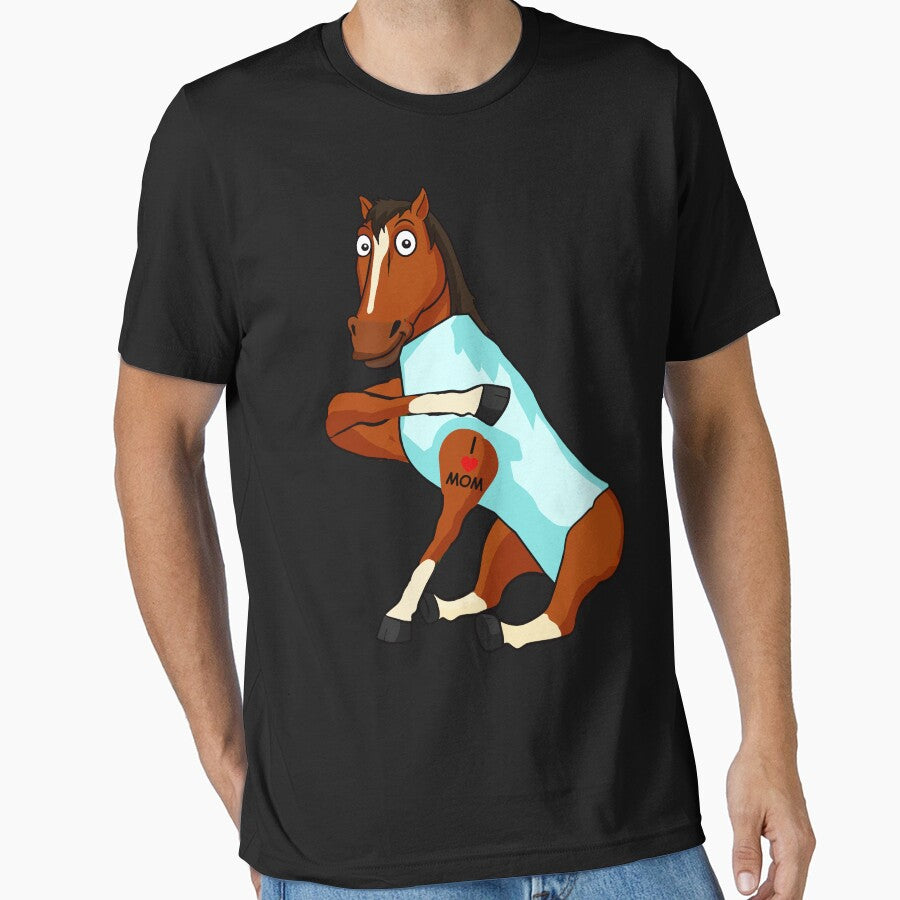Horse Lover Horse Tattoos I Love Mom by davidttenglish