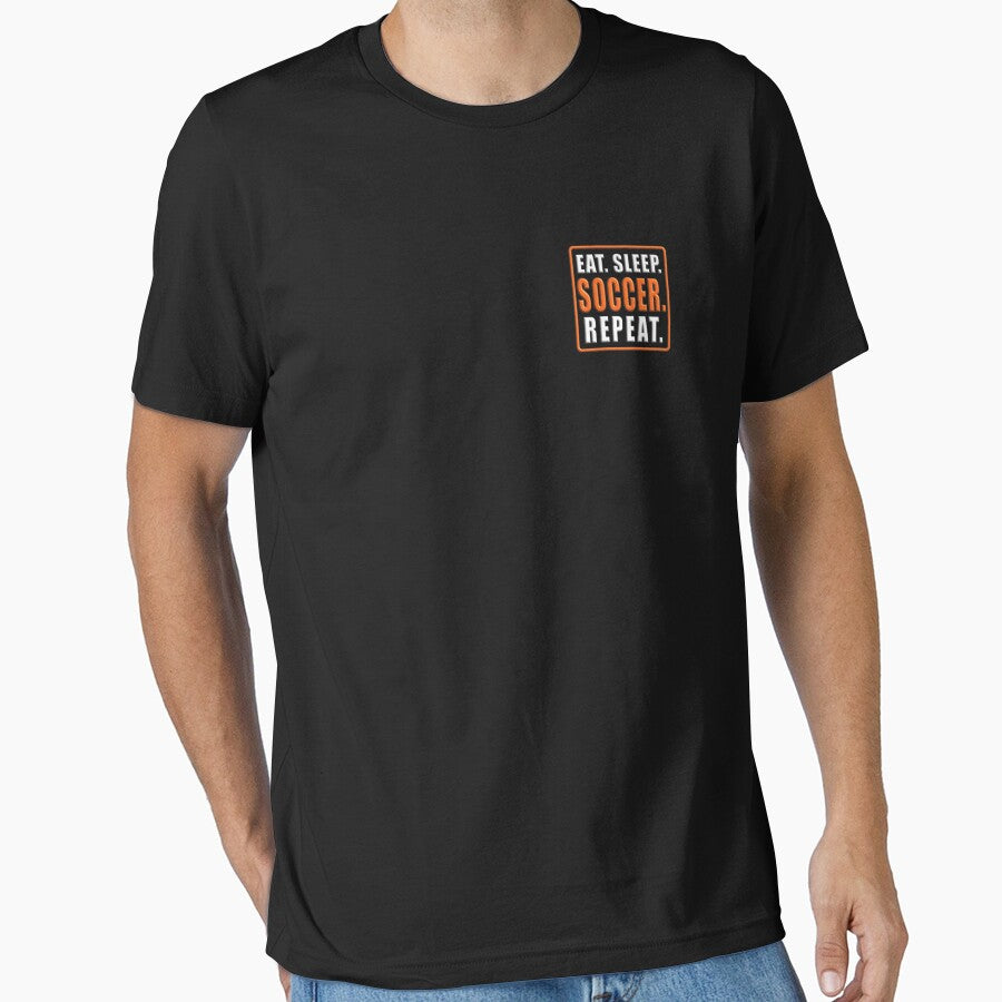 Eat Sleep Soccer Repeat Classic T-Shirt by avickieww80