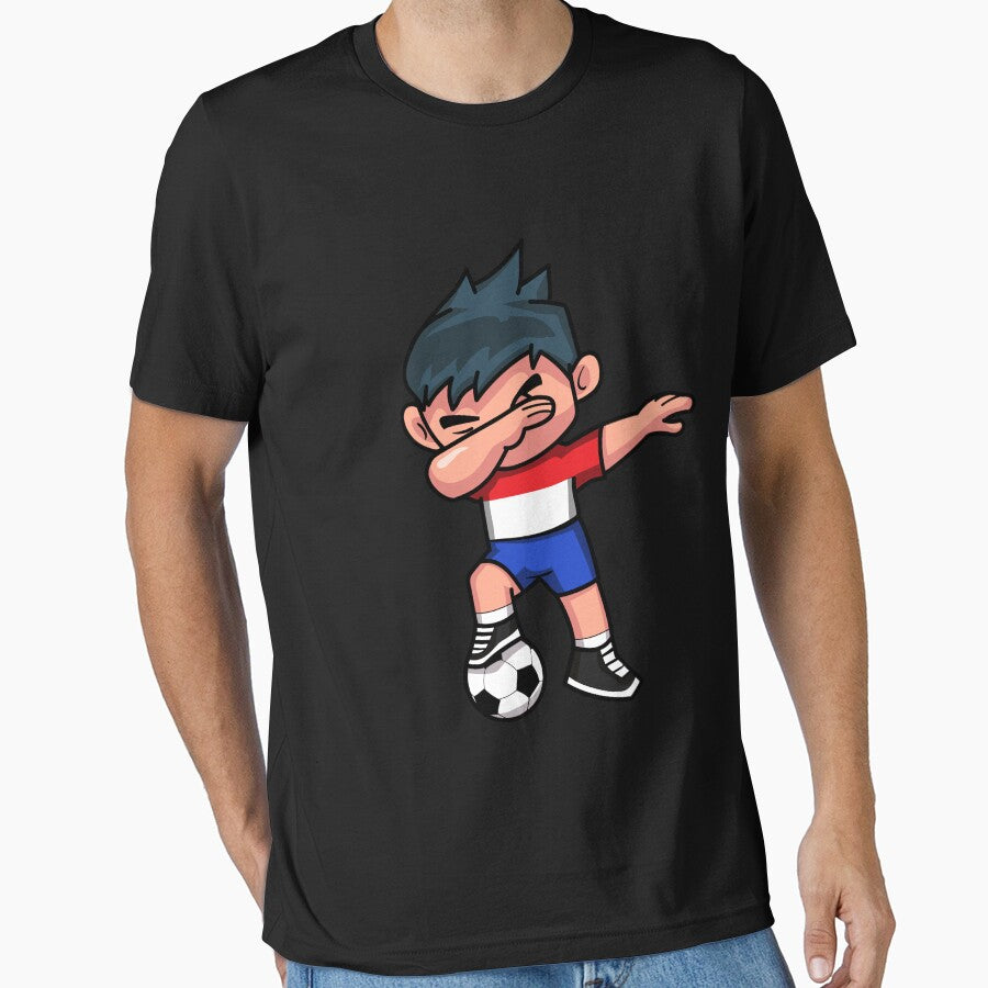 Soccer Boy Dabbing Netherlands by melsens
