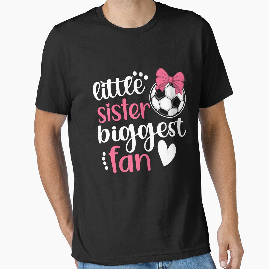Little Sister Biggest Fan - Soccer Girl by tamara-art