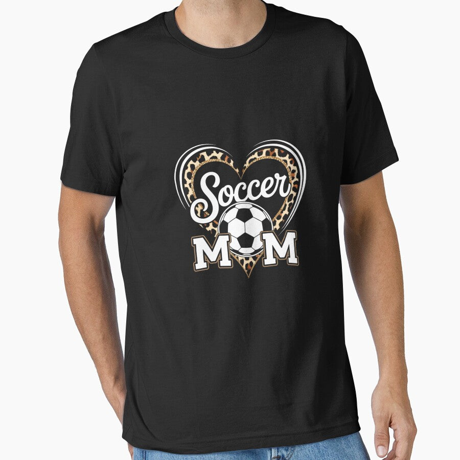 Soccer Mom Leopard Heart by Belkisallen