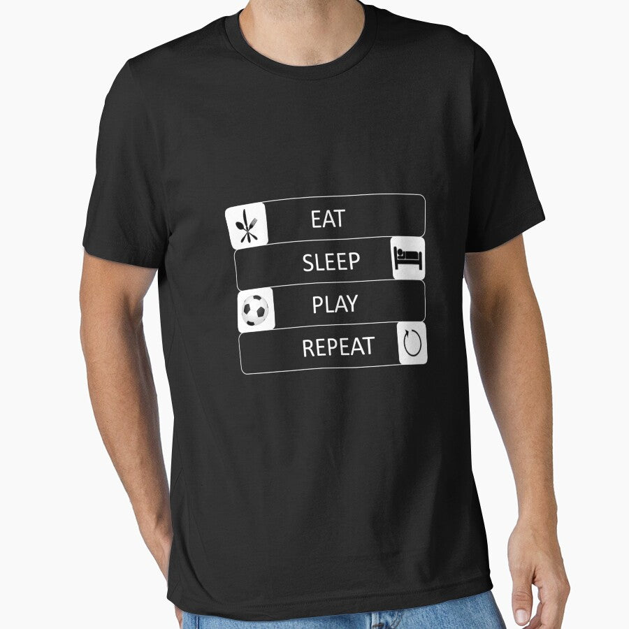 Eat - Sleep - Play - Repeat - Soccer - Football by AndiHK