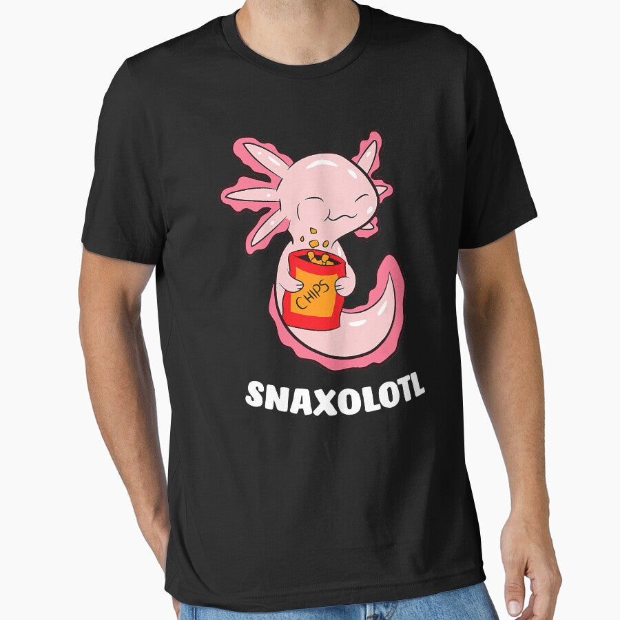 Axolotl Lover Snaxolotl Kawaii Axolotl Food Sweets by xmjajd