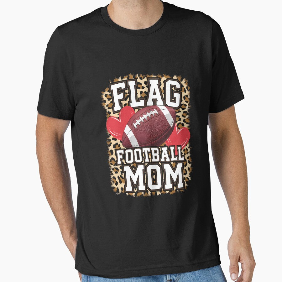 Flag Football Mom Mother's Day by Morphologiona
