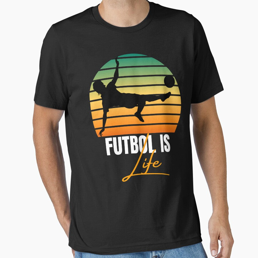 Futbol is life, gifts for soccer players, gifts for football players by llon