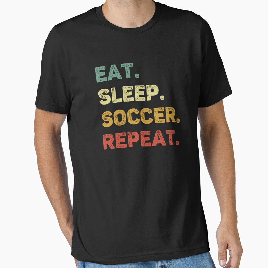 Soccer Player Life Funny Retro by WhistleCloset