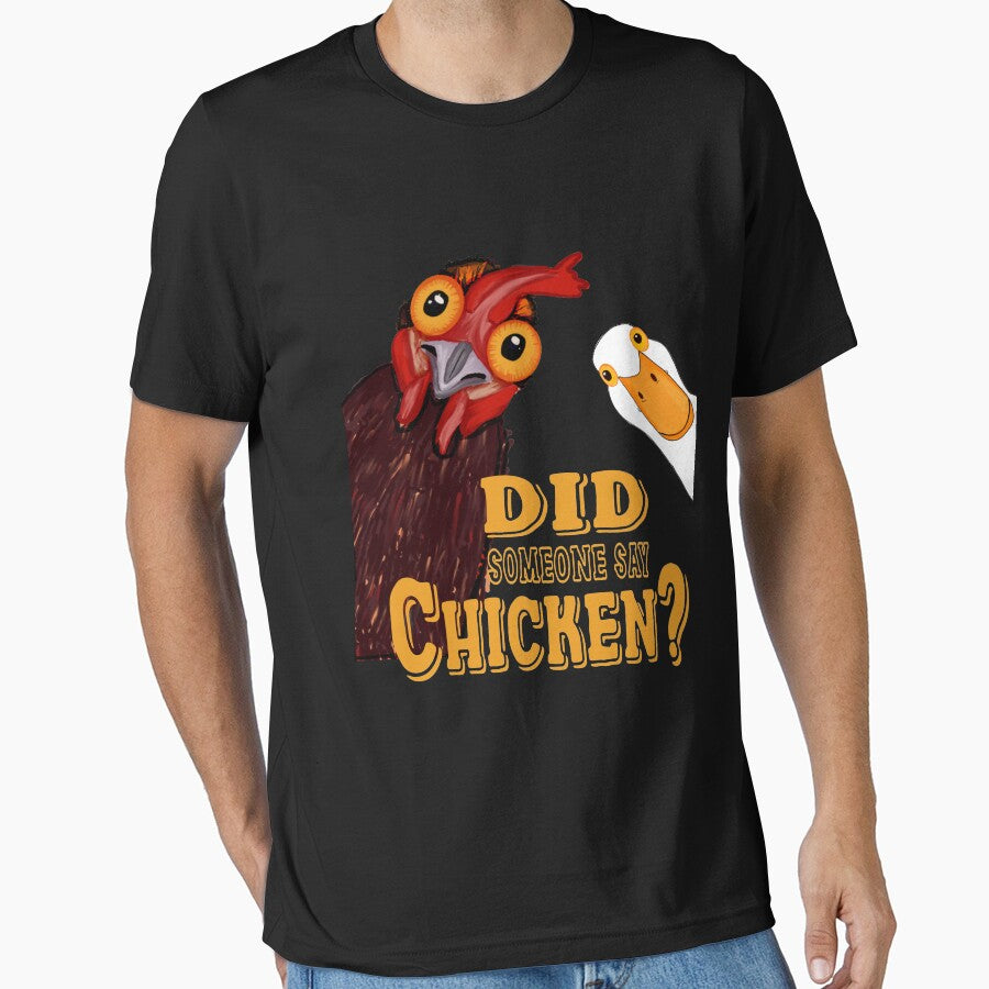 Did Someone Say Chicken? Chicken Farmer Animal Lovers by JasKei-Designs