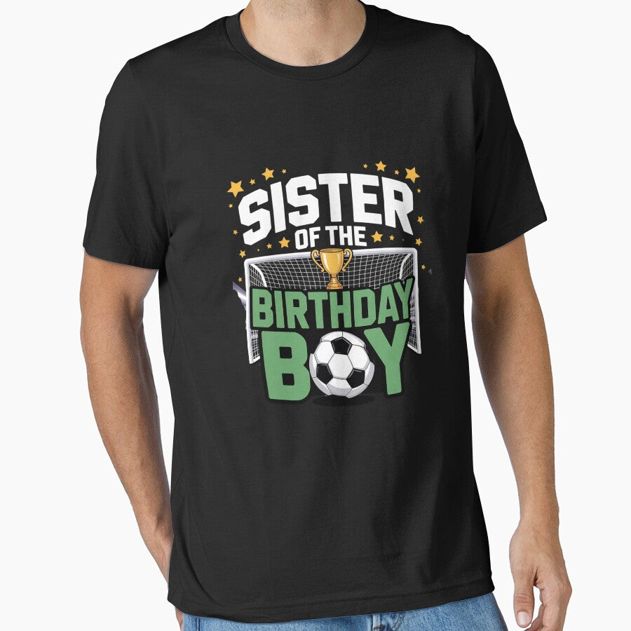 Soccer Sister Birthday Boy Party Soccer Family Matching by Belkisallen