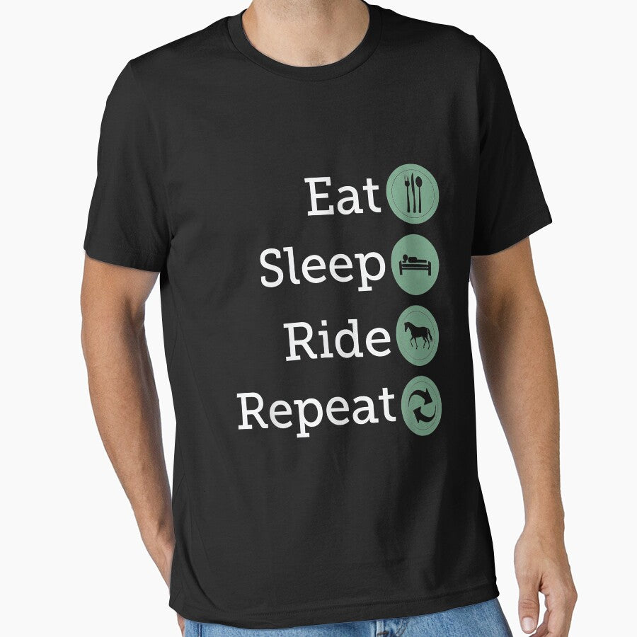 Eat Sleep Ride Repeat Horse by doria7fjly