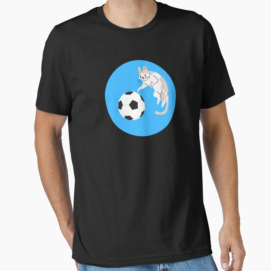 Soccer Cat by AdventurePrints