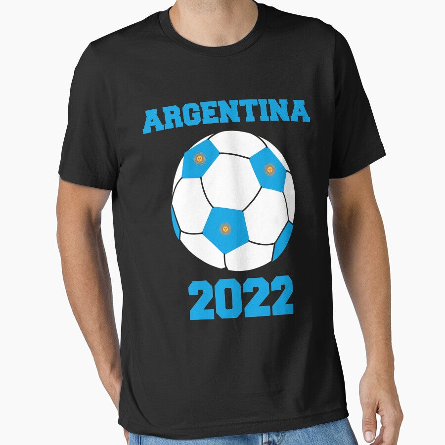 Argentina Soccer Ball Flag 2022 - Argentinian Football Lovers by MGHdesign