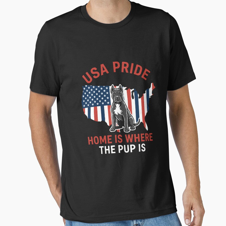 USA Pride Home Is Where The Pup Is by The Real Life Symphony