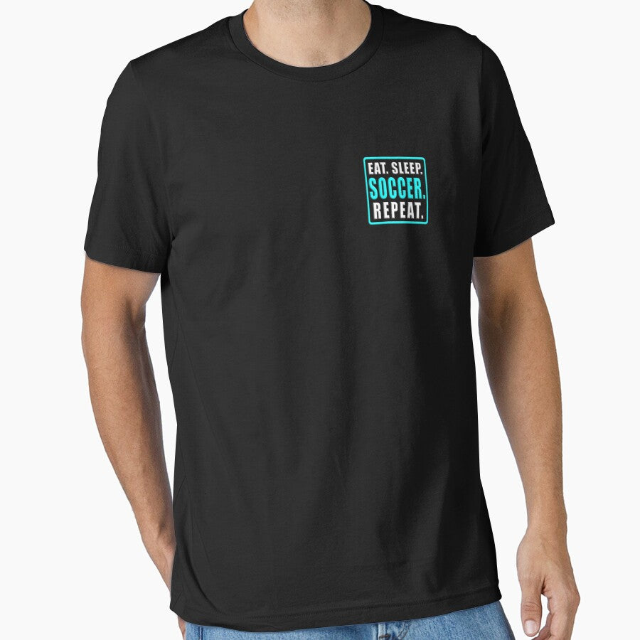 Eat Sleep Soccer Repeat Classic T-Shirt by gretaboone