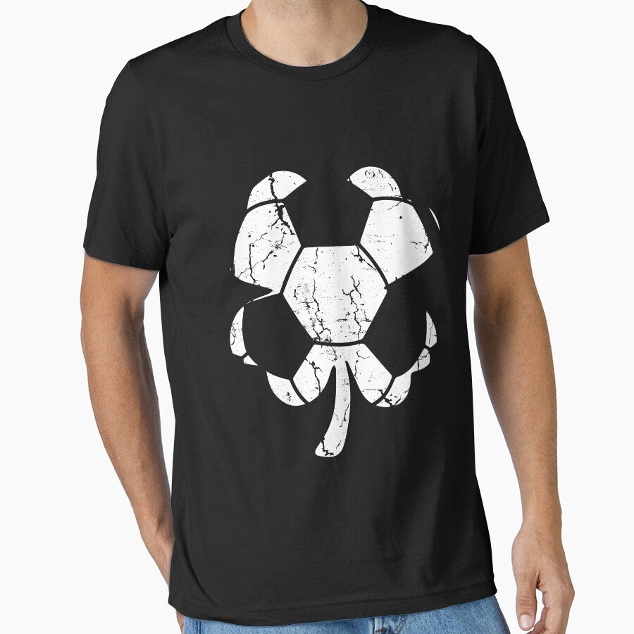 Retro Vintage Irish Shamrock Soccer Sports St.Patrick Day by EdwinaEmmanoiCo