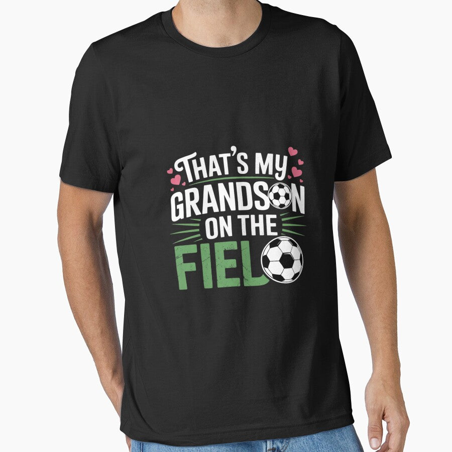 That's My Grandson on the Field Proud Soccer Grandma Mothers by Bstilablhot