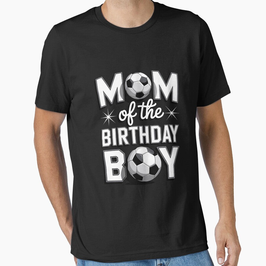 Mom Soccer birthday Boy Family Baller b-day Party by AmandasHastie