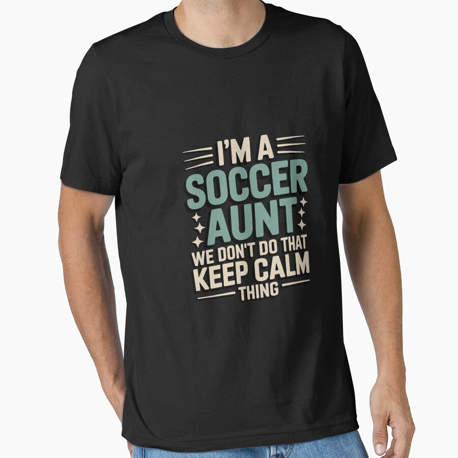 Keep Calm Soccer Aunt Aunts Auntie  Gifts by CareTopping