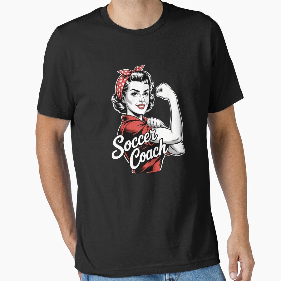 Female Soccer Coach Sport Lovers Support by DeadlockCrew