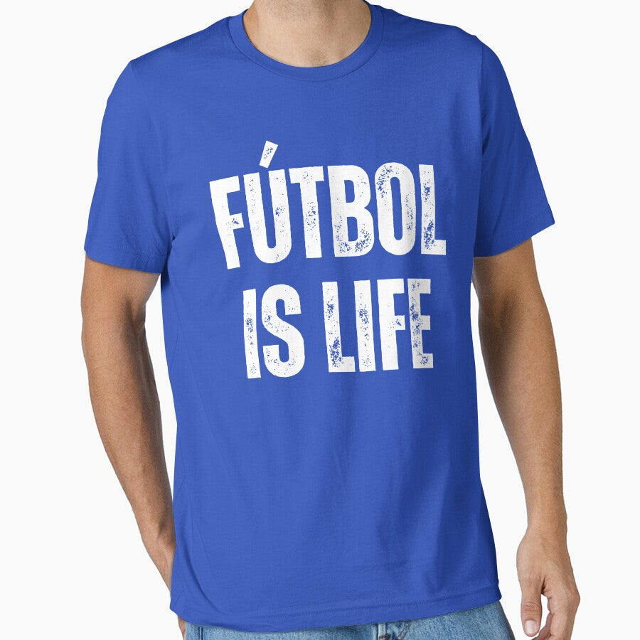 Futbol is Life Blue White Window Decal Car by mariejosee22