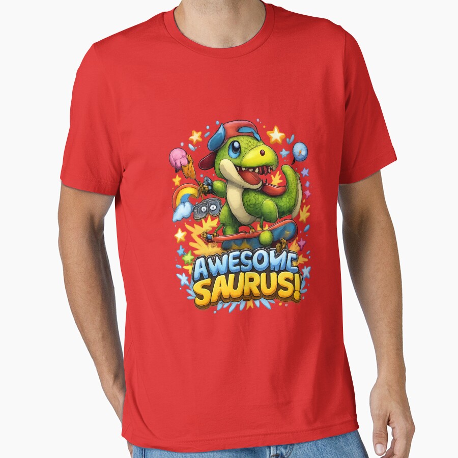 Awesome Saurus by JOSHUAWAYLAND