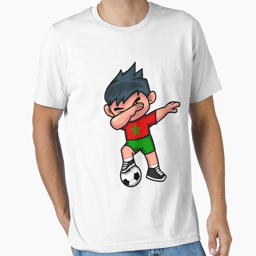 Soccer Boy Dabbing Morocco by melsens
