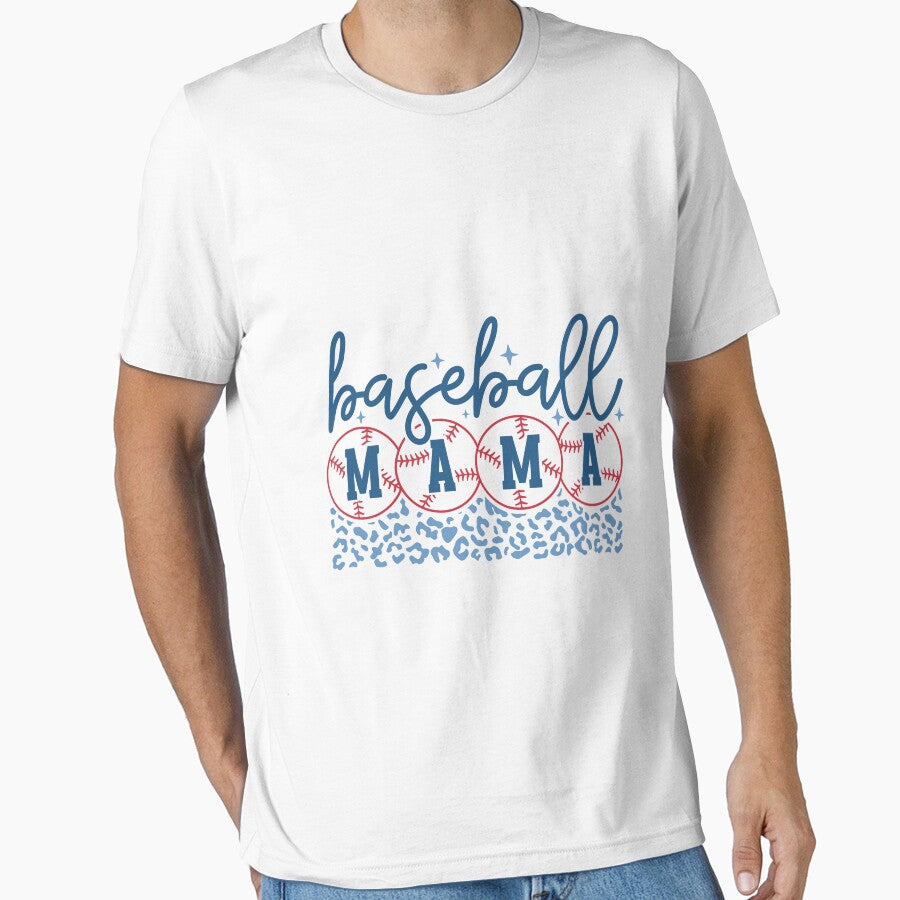MAMA Baseball, Sideline Social Club Baseball, baseball graphic tee, by Yasserlaa