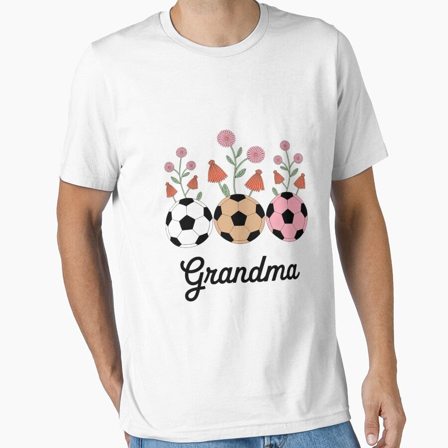 Soccer Grandma Wildflower Floral Spring For Women by lavethediso