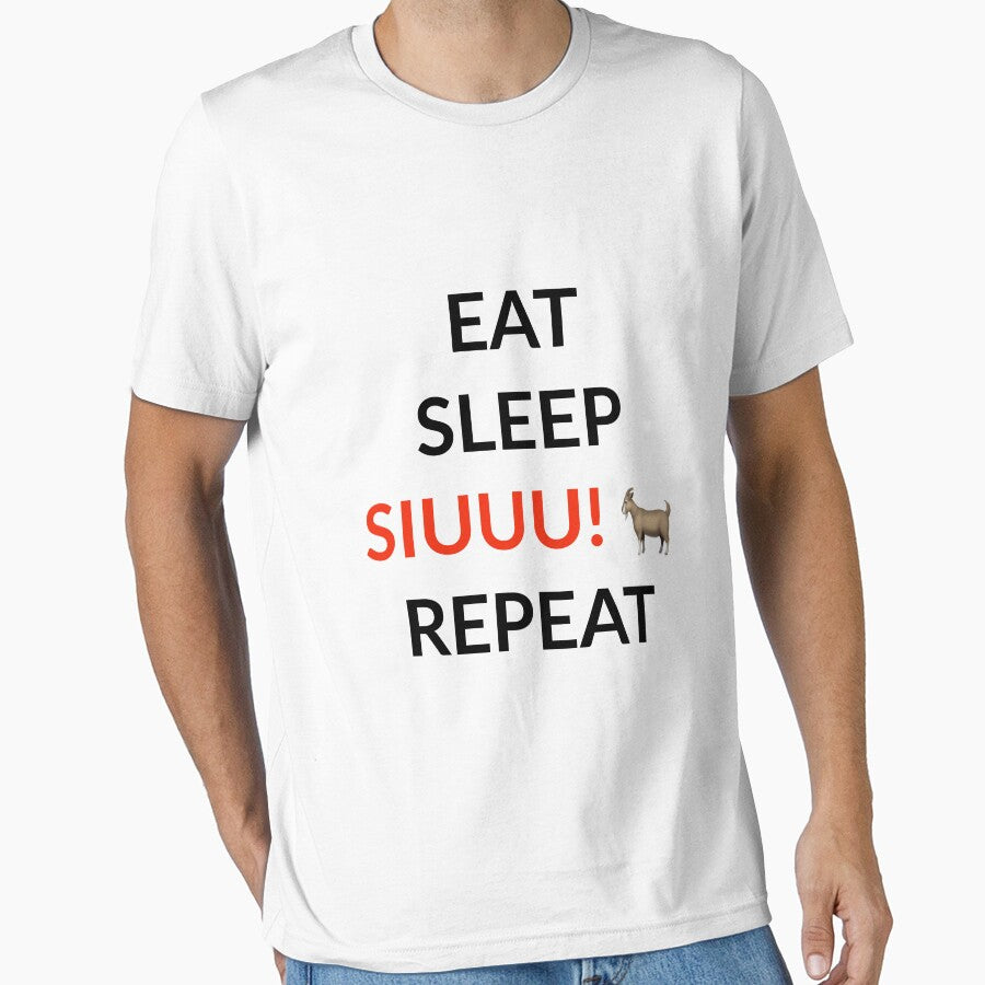 Eat, Sleep, SIUUU!, Repeat (Cristiano Ronaldo celebration) by Israelbeck7