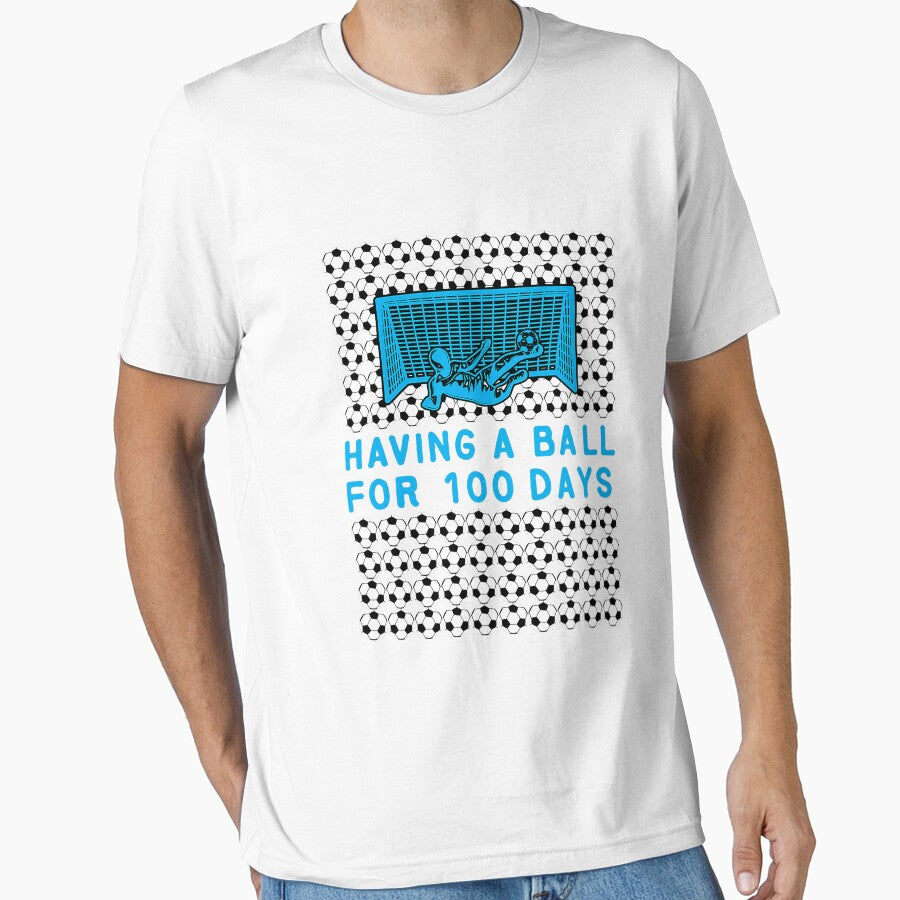 Having A Ball For 100 Days Of School Soccer 100th Day Boys by ArleneRowe