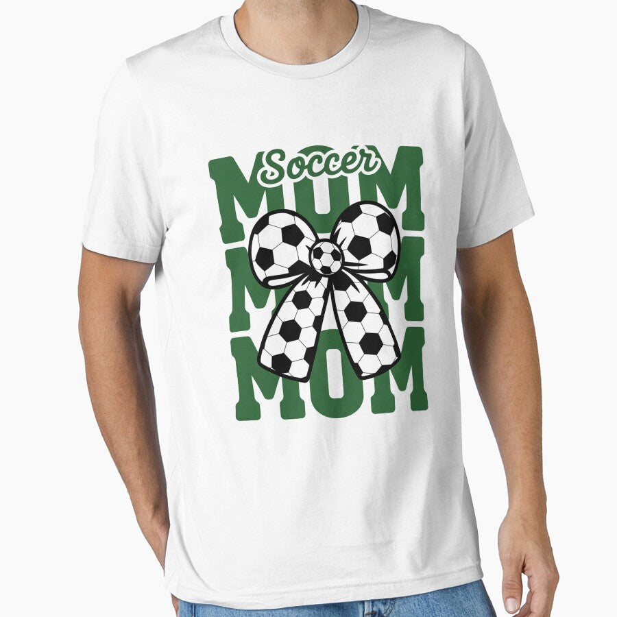Youth Soccer Mom Coquette Bow Cute Sister Toddler Teen Girl by THagBlue