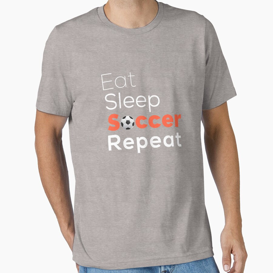 Eat Sleep Soccer Repeat Gear by solosholdings