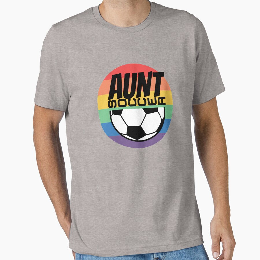 Soccer Aunt Shirt by biwdrawing
