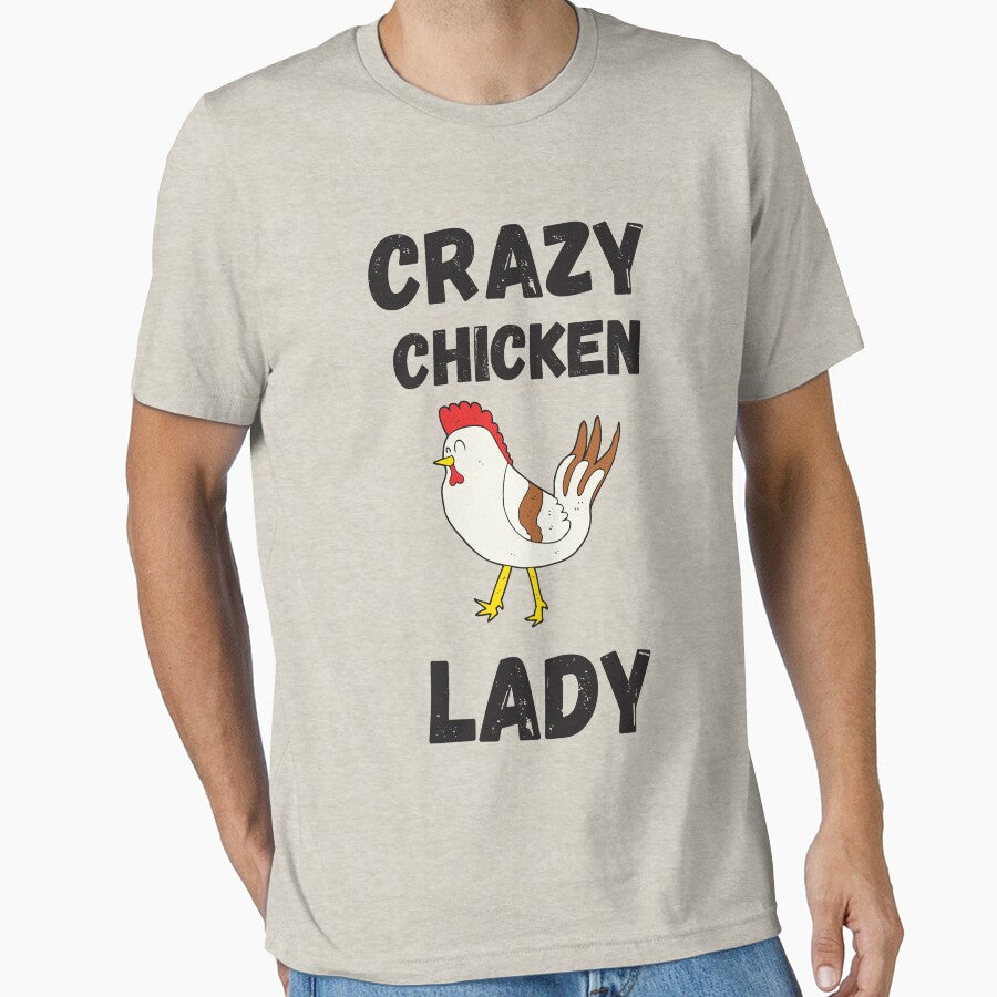 Crazy Chicken Lady , Lady Backyard Chicken Mom Farmer by bahdsgraphic
