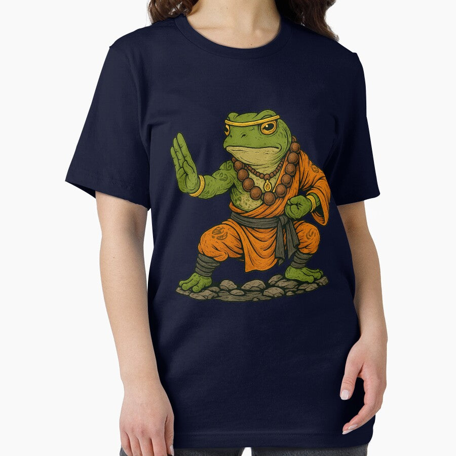 Shaolin Frog – The Calm Warrior by EchoDimension