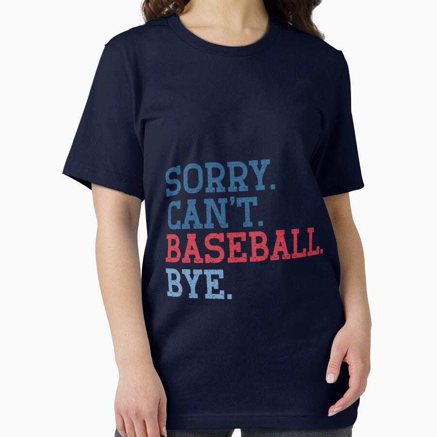 Sorry Can't Baseball bye Sideline Social Club Baseball, baseball graphic tee, mom baseball by Yasserlaa