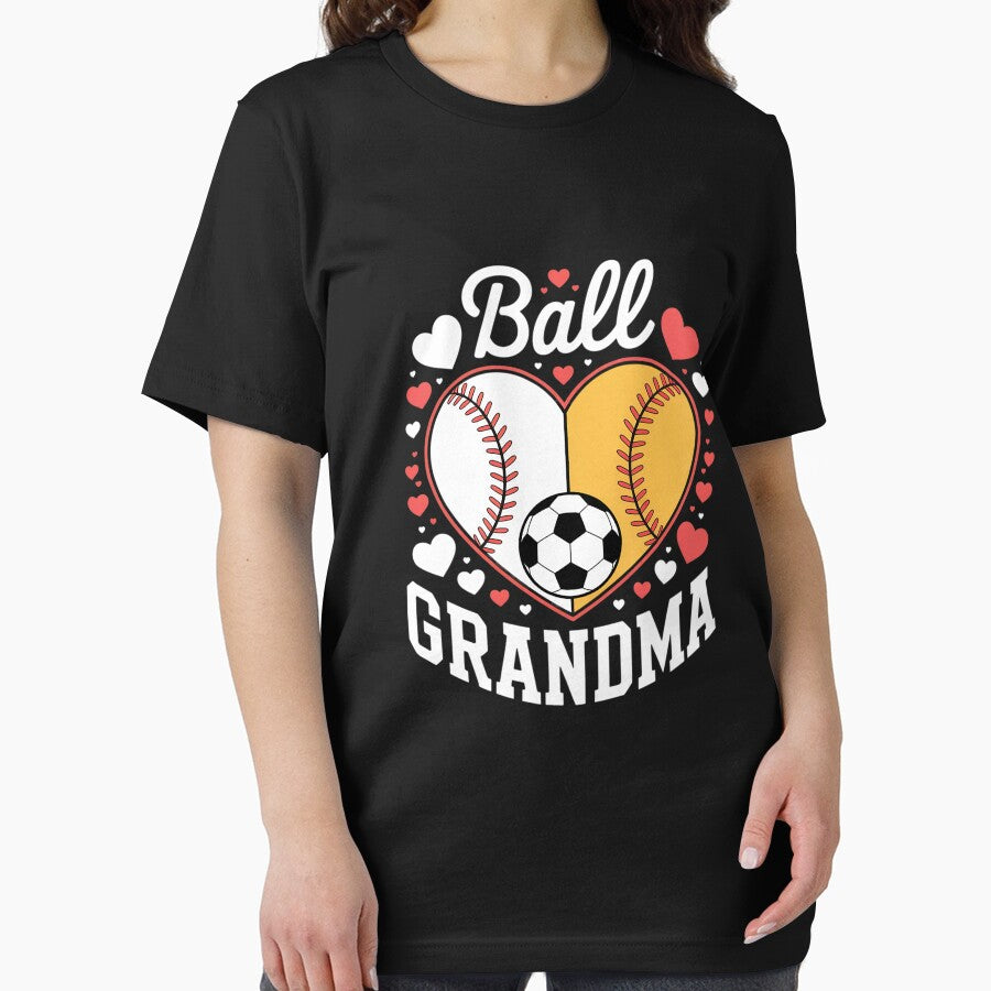 Ball Grandma Funny Baseball Softball Soccer by KonopikaaArt